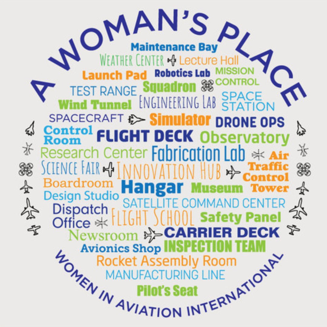 Celebrate the season with WAI’s Ladies "A Woman's Place" Vintage White Tee, perfect for gifting or treating yourself. ✨❄️✈️

🛍️ Shop now: wai-store.org/wai-holidays-2… 
Order by:
• November 21 for International shipping
• December 3 for Domestic (U.S.) shipping
to receive your items