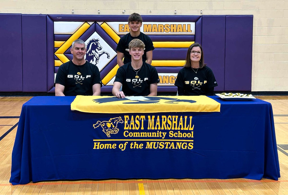 IowaHawkeyeGolf's tweet image. Homegrown Hawkeye. Welcome to the family, Cody!