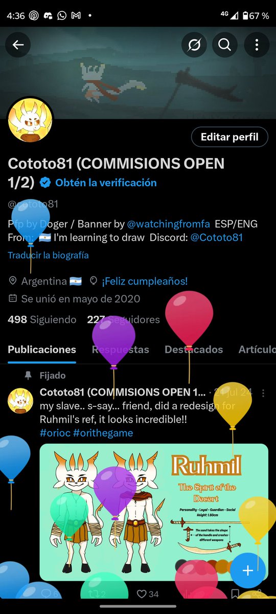 cototo81's tweet image. Balloons