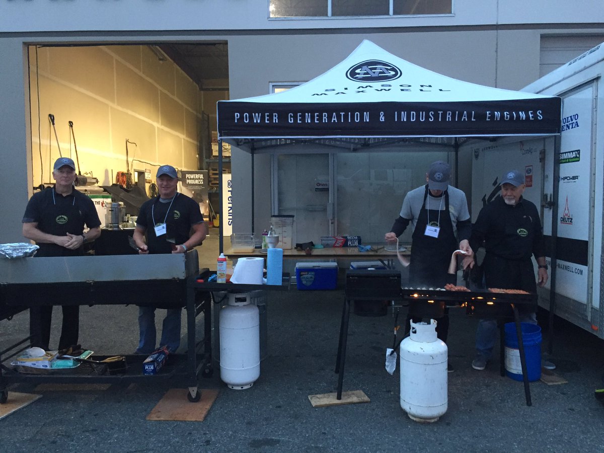 SimsonMaxwell's tweet image. Here&apos;s a more recent throwback from 2021 when we fired up the grill to celebrate 75 years of powering progress. 🔥

#SimsonMaxwell #ThrowbackThursday #PowerSolutions #LegacyInPower #TBT #TeamCulture