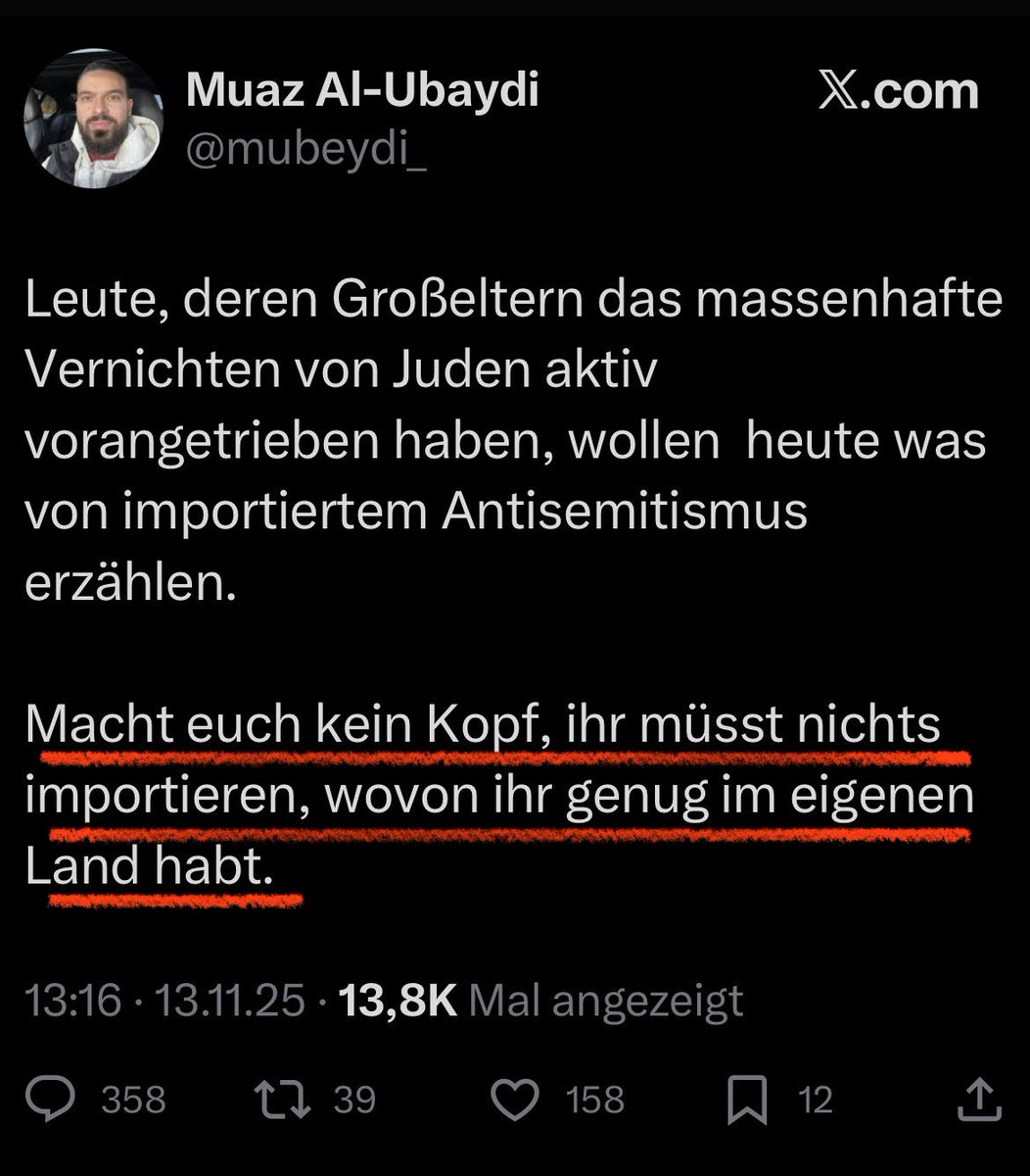 Warum tun wir es dann?