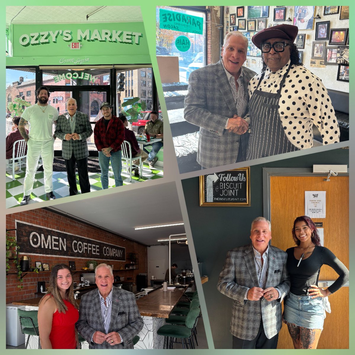 This morning I stopped by the brand-new Ozzy’s Market (definitely check it out!) and I couldn’t resist visiting a few other local spots: <a href="/omencoffeestl/">Omen Coffee Co</a>, Paradise Salon, &amp; The Biscuit Joint. It’s exciting to see Downtown West thriving &amp; filled with great small businesses.