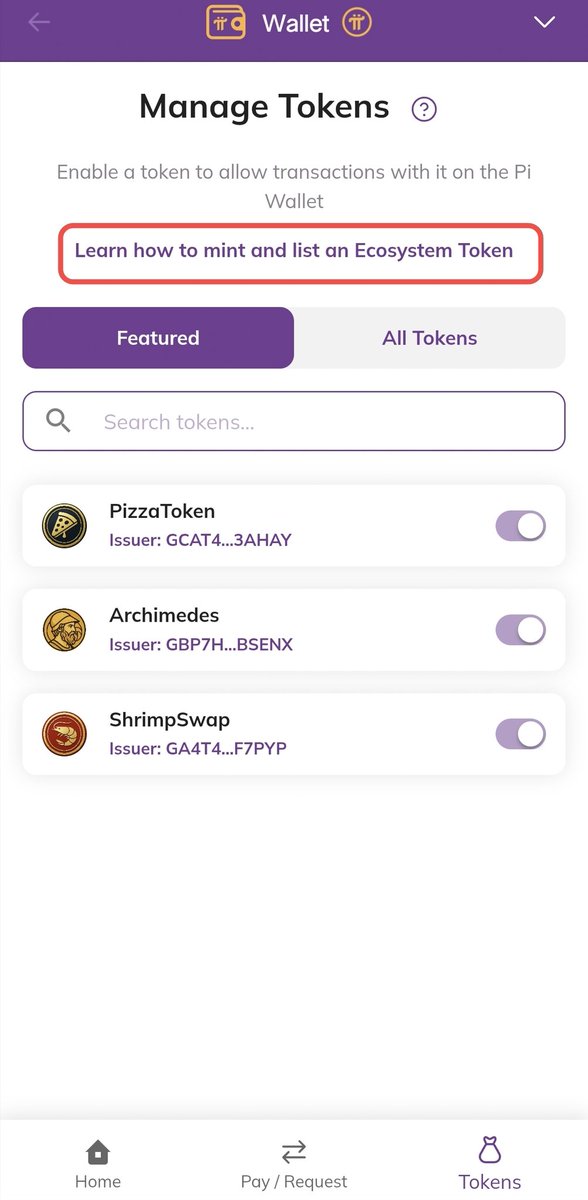 PiNews360's tweet image. 🚨 BIG BREAKING 💥: Token Creation Document Released!

PCT has shared an official guide on how to create tokens on the Pi Testnet.

Additionally, the user interface has been updated with a refined design.

~@PiNews360