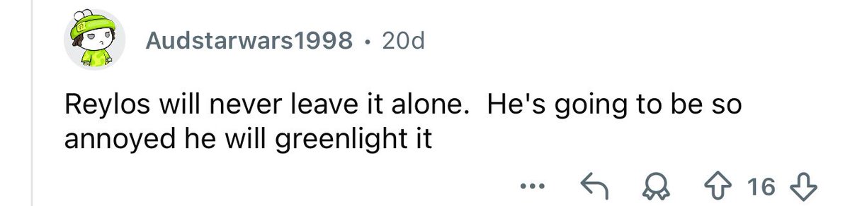 hauntxmexthen's tweet image. saw this on reddit yesterday…yep, that’s the goal! 😇 #TheHuntForBenSolo