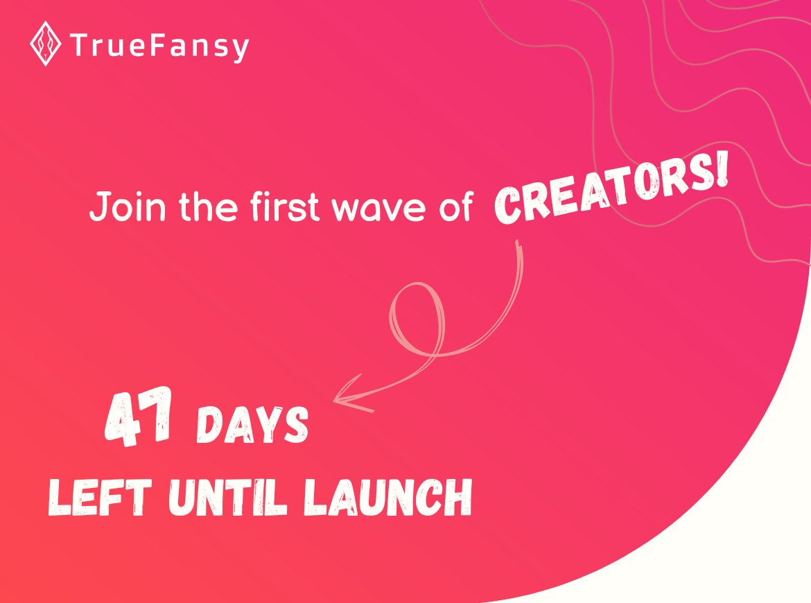 TrueFansy's tweet image. In 47 days, creators will finally have a place that feels like home. 🤩

No judgment. No barriers. Just freedom. 🦋

#TrueFansy #FreedomToCreate