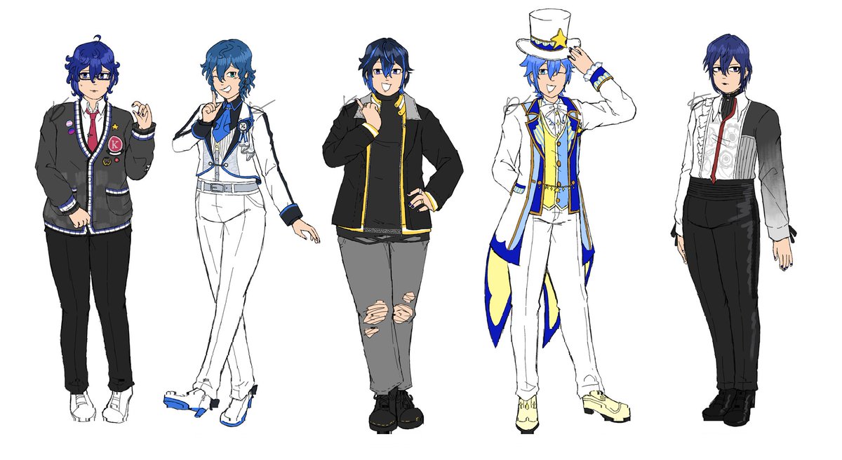 FINALLY IM DONE this took 7 hours oh my godddd #KAITO