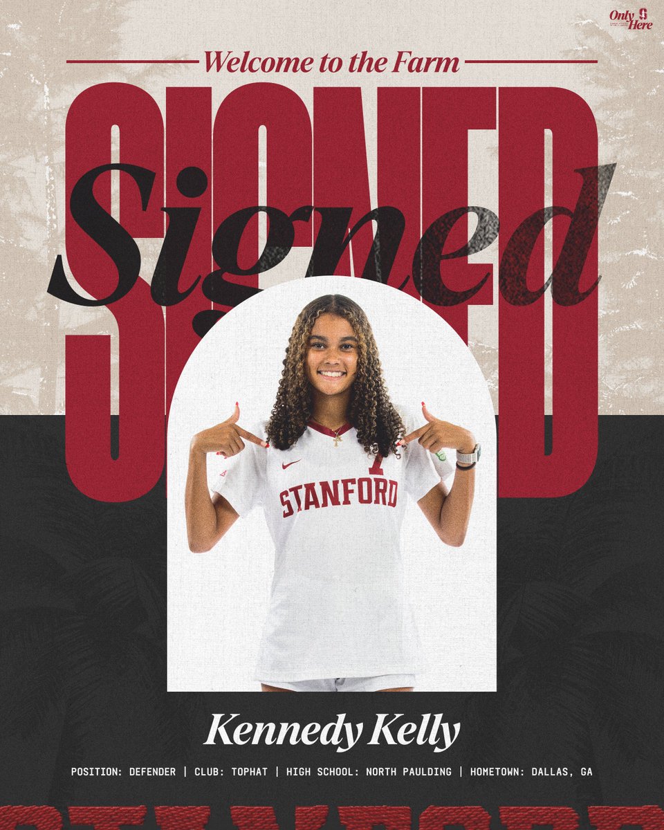 StanfordWSoccer's tweet photo. S I G N E D ✍️

Welcome to The Farm, @Kennedy_Kelly2!

#GoStanford https://t.co/8g4C1Gg9Su