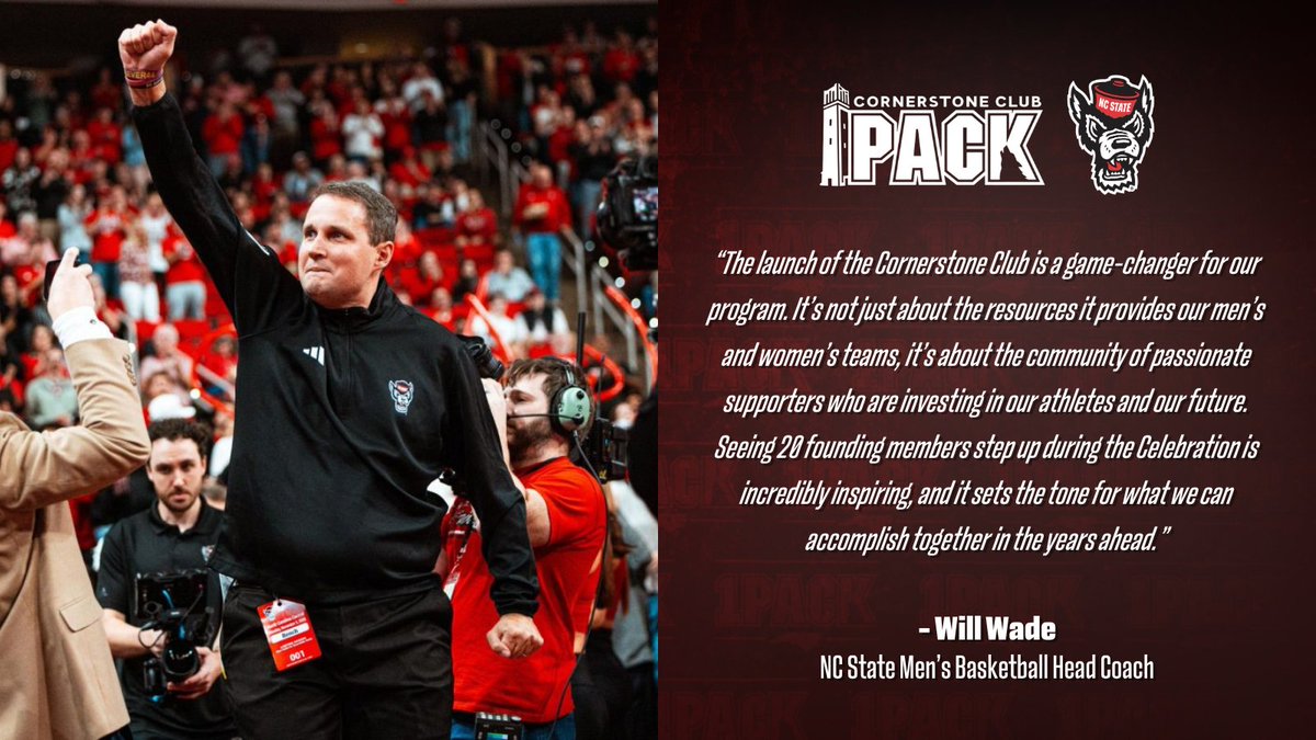 OnePackNIL's tweet image. The Cornerstone Club isn’t just support, it’s the foundation of our future. Together, we’re building Wolfpack basketball for years to come. 🏀📈

Email us at info@onepacknil.com to learn more. 

#OnePackNIL #CornerstoneClub #GoPack