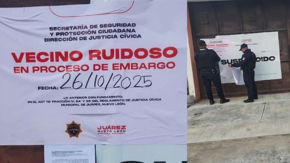 ¡Por ruidoso! 😡
Policías llegaron a casa de un vecino que hacía demasiado ruido y le hicieron esto 👇🏻😳