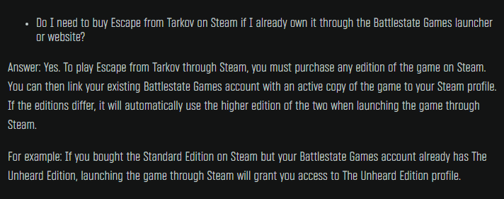Goodguylepi's tweet photo. @PaxRomana2024 @tarkov if you got Unheard edition or PVE DLC, no. Just buy standard if you already got Higher Editions https://t.co/EhJPB51UxY