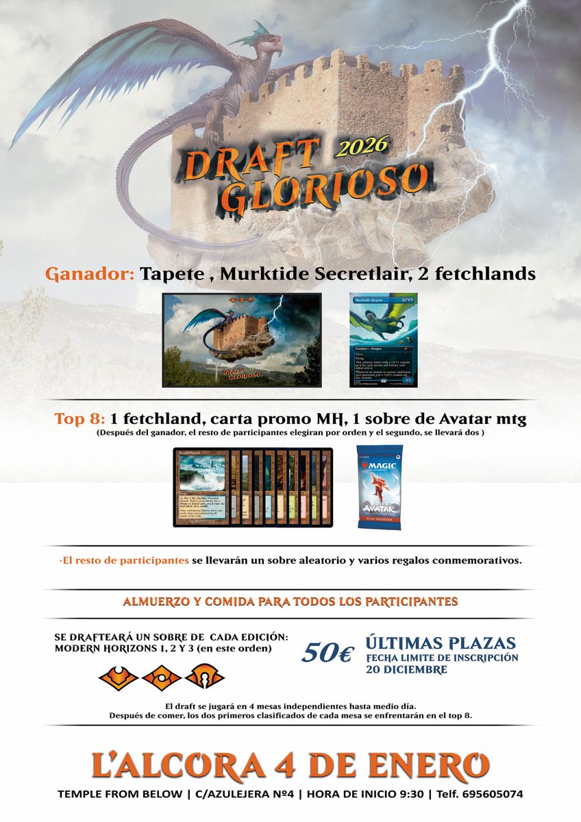 Últimas plazas! Interesados MD