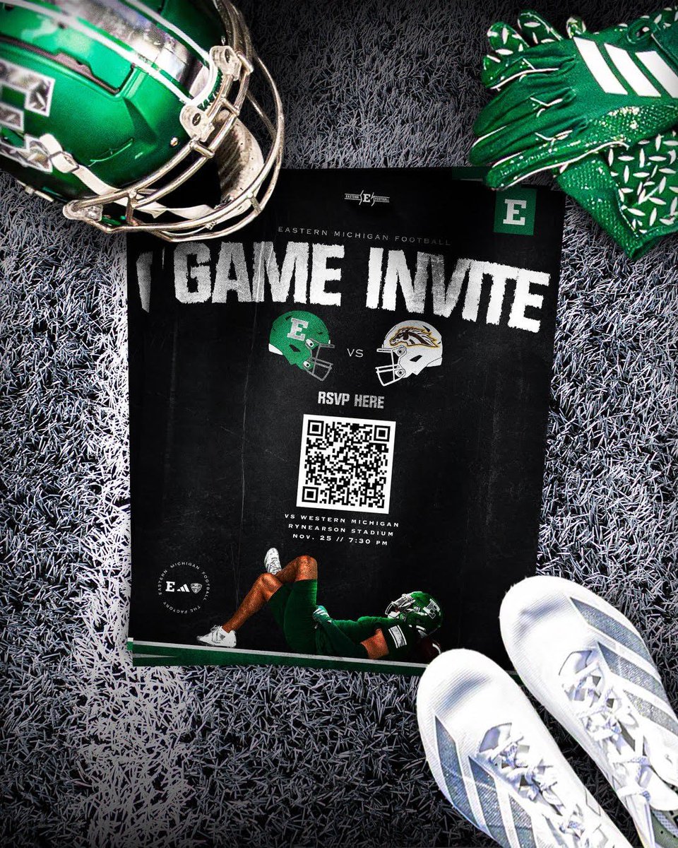 btroher14's tweet image. 🚨RECRUITS 🚨

Last game at the Factory‼️Don&apos;t miss out on some MACtion🦅

Scan the QR Code below to secure your spot!🔒
