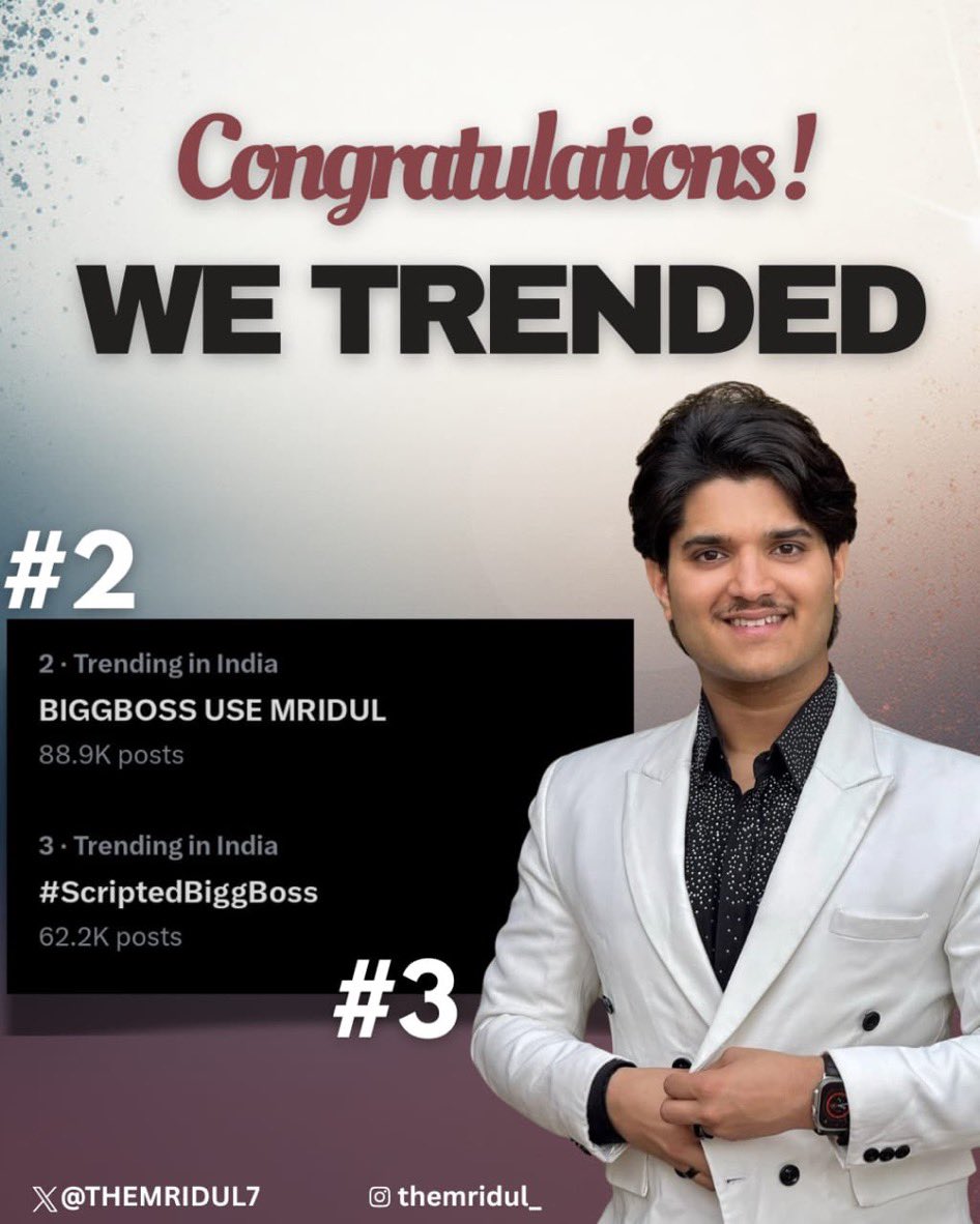 Darshanshrmabjp's tweet image. BIGGBOSS USE MRIDUL
#ScriptedBiggBoss #MridulTiwari