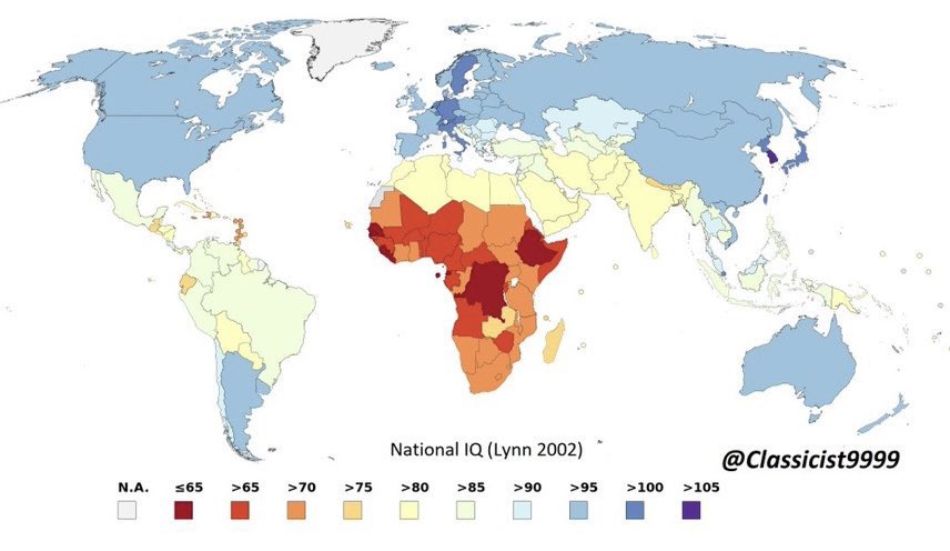 justinagdino's tweet image. Hi Linda,

Until you can address the differences in race and IQ, our failing education system will never make sense.

Without non-Whites, Americans exceed every country in every subject and metric by far.

This is just another reason why America had segregation in schools.…