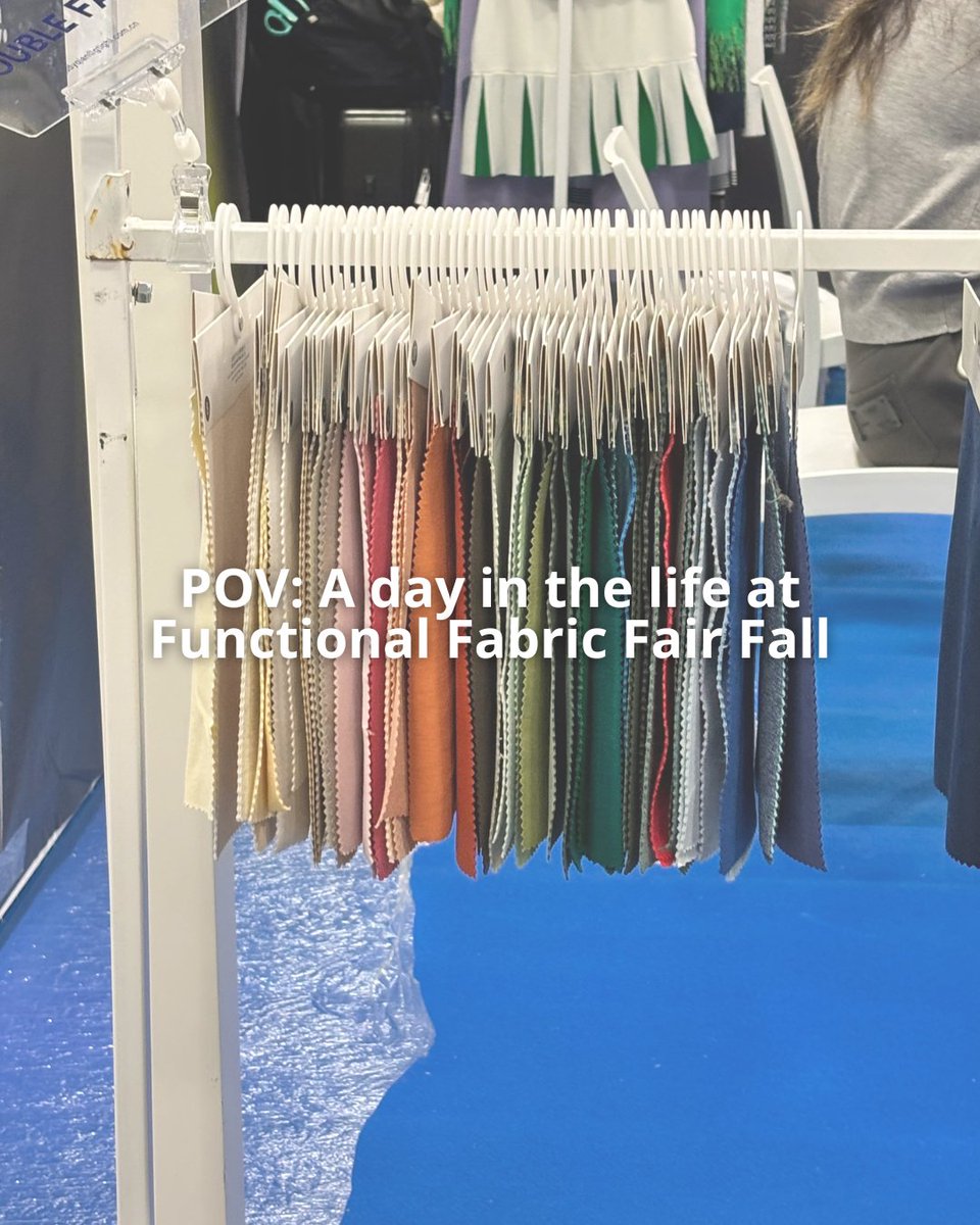 FunctionalFF's tweet image. Explore, sip, connect, shop, learn, repeat. 🔄 #FunctionalFabricFairFall