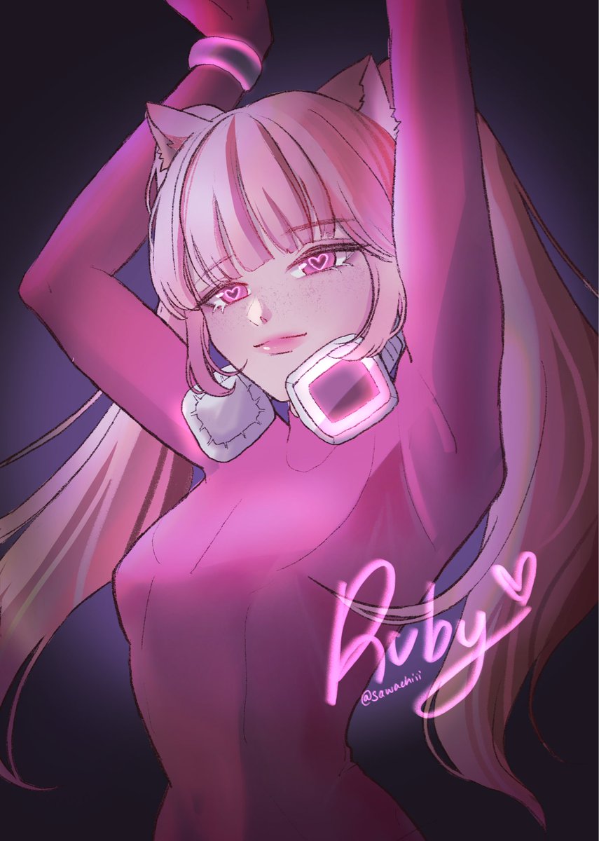 ルビーさんありがとうございます♡ 描くの楽しかったです!
#ffxiv #ffxivart #GochuumonXIV