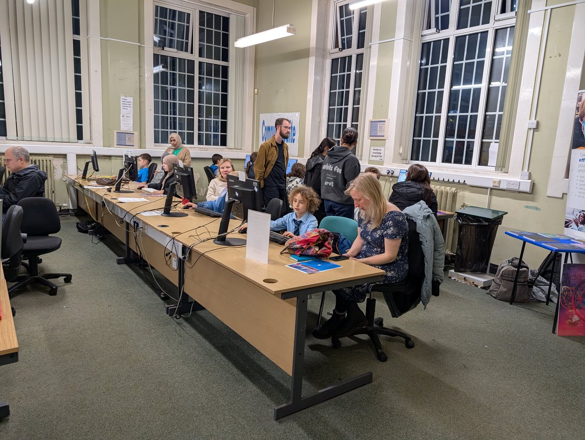 WirralCode's tweet image. We have another good Wirral @CodeClub session at @WirralLibraries Wallasey Central :D