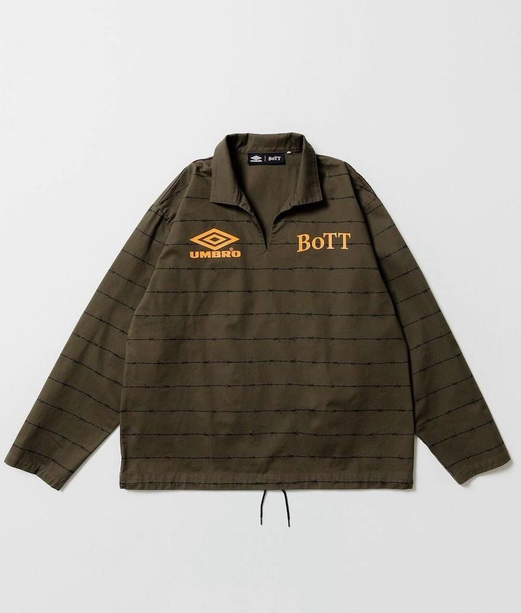 UMBRO × BoTT / Pullover Shirt General sale on Saturday, February 10th] Notice of change in sales
