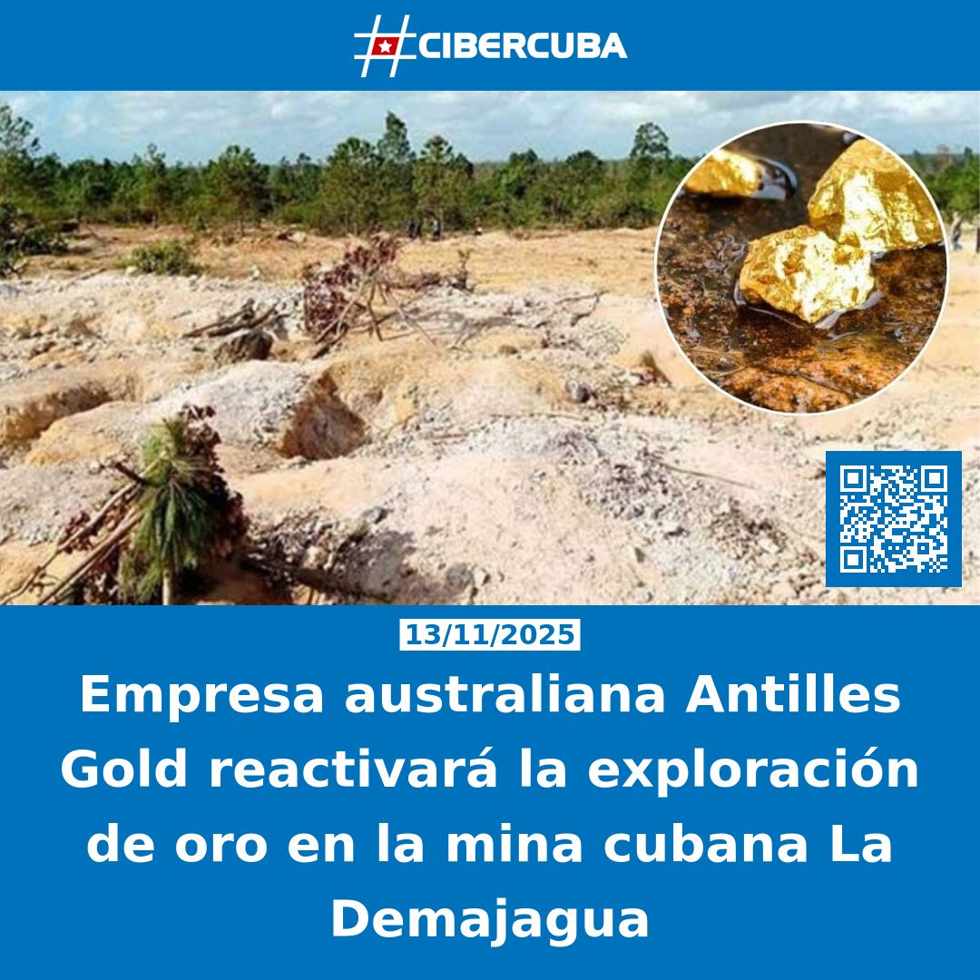 Empresa australiana Antilles Gold reactivará la exploración de oro en la mina cubana La Demajagua

Leer más: shrlnk.org/noticias/2025-…