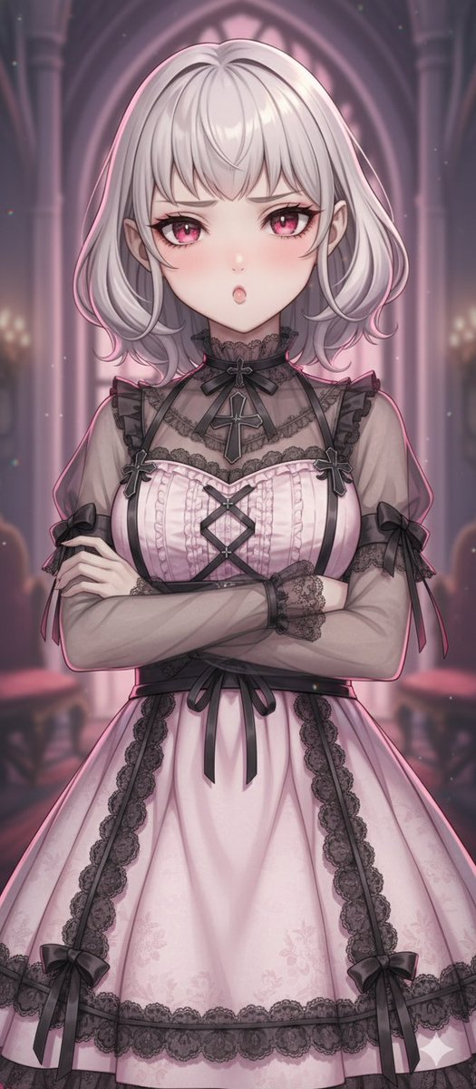 oboro_sakuzono's tweet photo. …『子どもっぽい。』じゃと？
​妾を…馬鹿にしておるのか？

​#ミミ・アルカード
#PandemoniumCampus
#AIイラスト好きさんと繋がりたい 
#AIイラスト術師さんと繋がりたい 
​#AIイラスト #AIart #AI生成  #GeneratedbyGemini https://t.co/JoD4CulxDo
