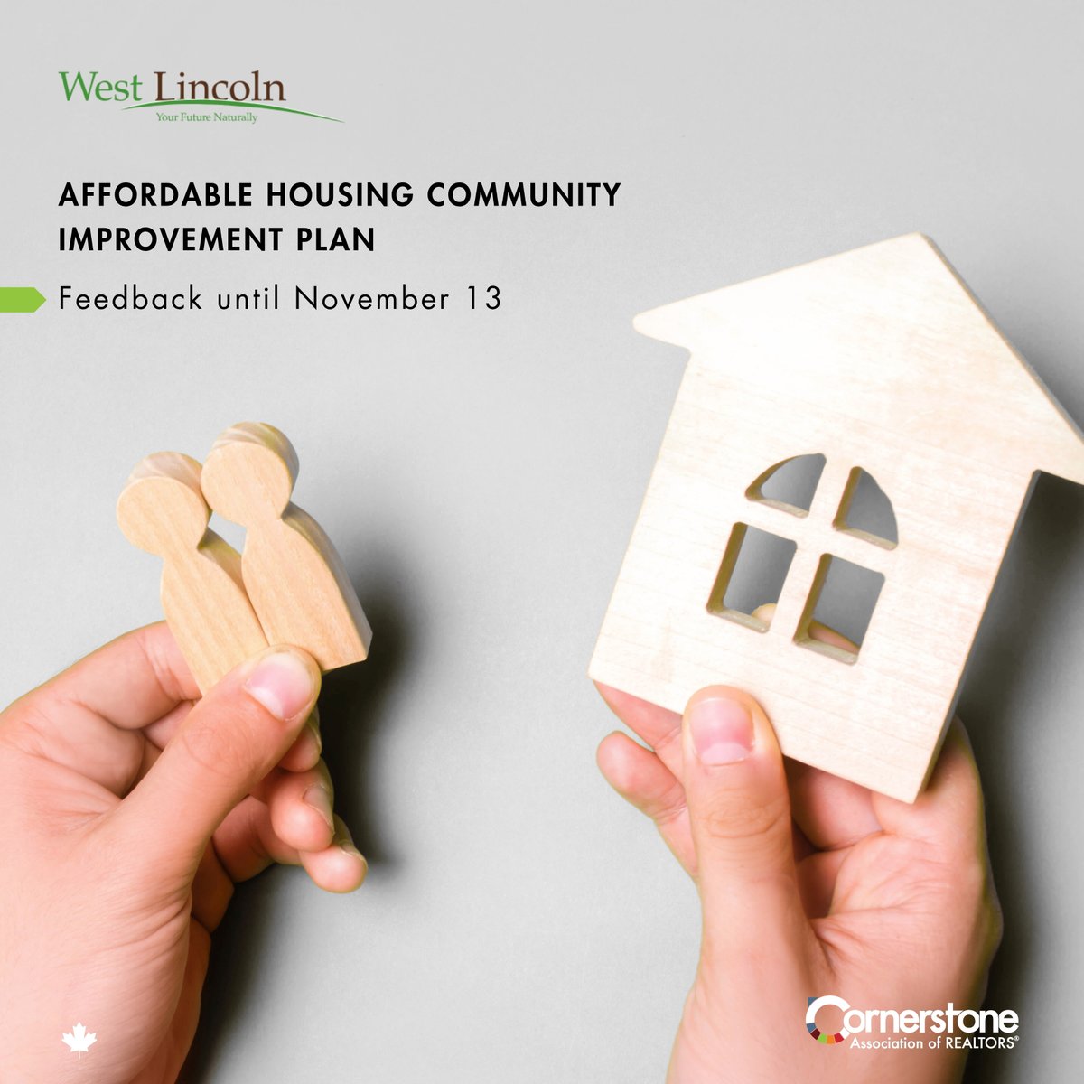 The Town of West Lincoln is looking for feedback until November 13 on its Affordable Housing Community Improvement Plan. 
 
For details, visit: ow.ly/jrby50Xrfo7 

<a href="/TWPWestLincoln/">Township of West Lincoln</a>