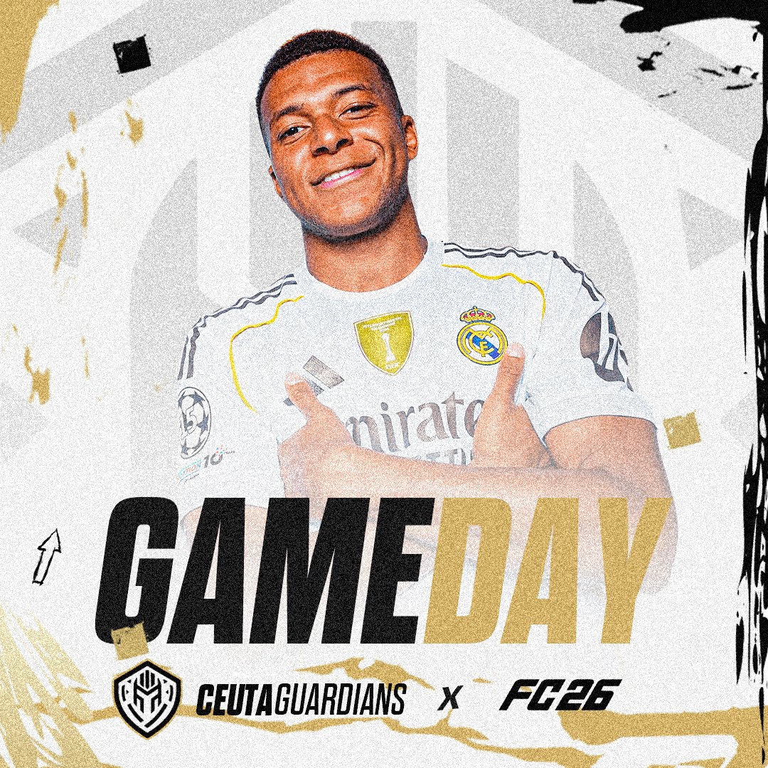 🛡 GAME DAY | CEUTA GUARDIANS

🏆 PLG
⌚ 10:40 🆚 <a href="/AltayEspor/">Altay Espor</a> 

📢 ¡HOY, A DEMOSTRAR NUESTRA FUERZA, GUARDIANS!

#WeGuardYou #CeutaGuardians #FIFA #eSports #Ceuta #GameDay @CamaraComercioCeuta
