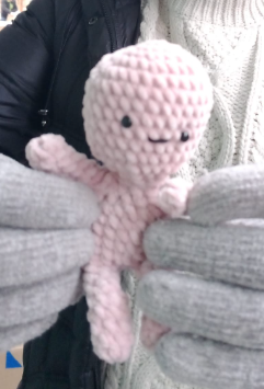Penbsabsorbsbed's tweet photo. Character of the Day:
My beloved son made by my sister
He helped us sell stuff
And his eye almost fell out https://t.co/qj8U4Ckgcy