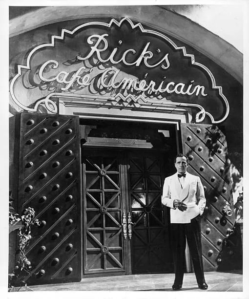 In the 1940s, an average working class man could buy and run this nightclub/casino, support a piano player, a staff of refugees, and a corrupt French policeman.