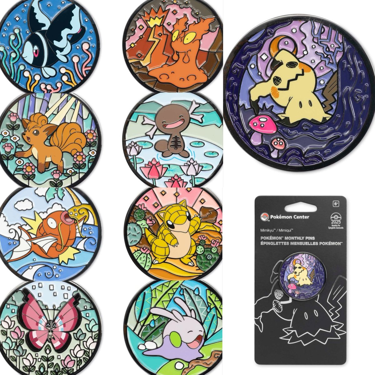 Pokémon Monthly Pins: Habitat Pin
10番目のディグダ

海外ポケセン
pokemoncenter.com/product/70-105…