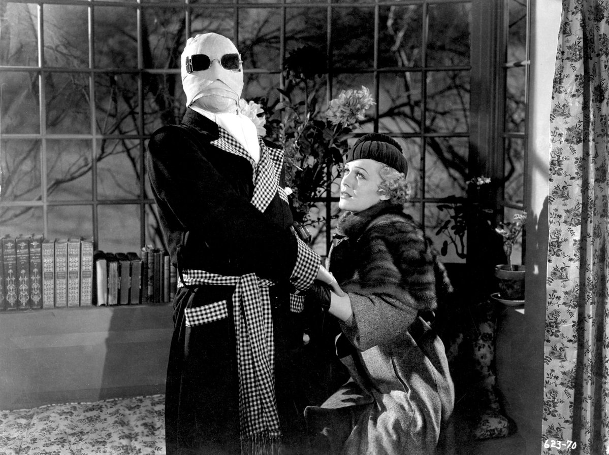 BDisgusting's tweet image. James Whale&apos;s THE INVISIBLE MAN was released on this day in 1933, just two years after Universal began their new world of gods &amp;amp; monsters with Dracula &amp;amp; Frankenstein. While Boris Karloff was originally set to star, it was Claude Rains who made the Invisible Man a monster icon.