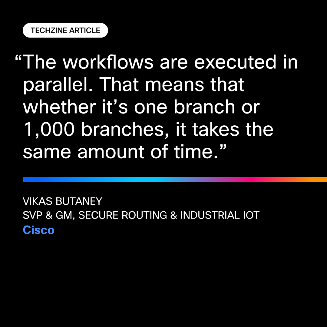 CiscoNetworking's tweet image. &quot;...the AI Assistant sets up a fully configured Unified Branch network stack in less than a minute. That’s pretty impressive.&quot; - @salmekinders for @techzine 

Read full article: cs.co/60137kp0X