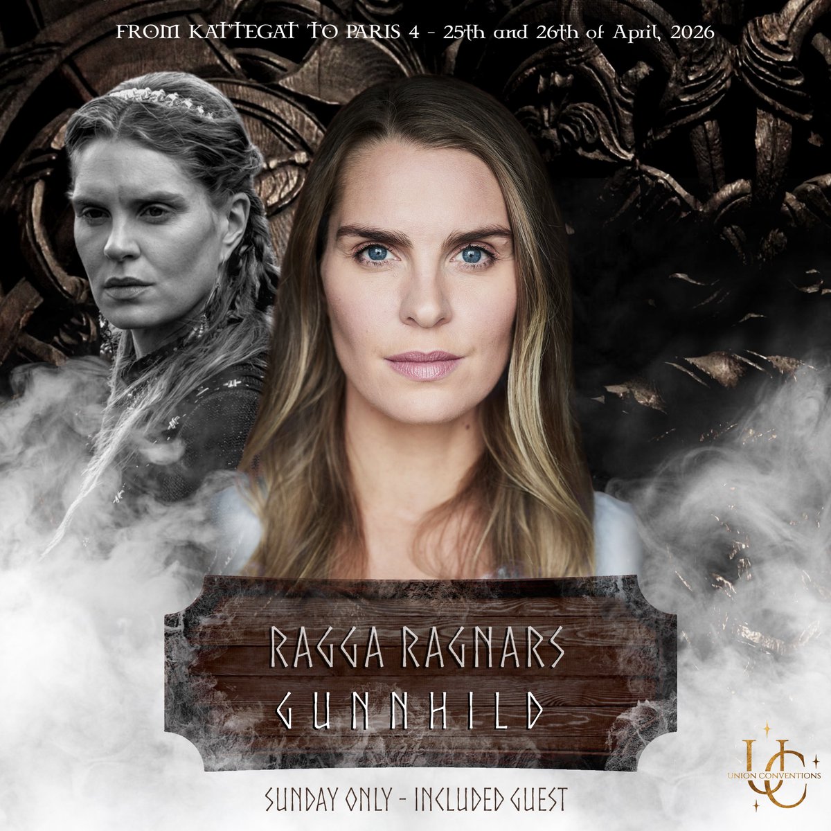 📣 Nouveaux / New guests

👤 George Blagden &amp; Ragga Ragnars 
📌 Paris • #FKTP4

📺 #Vikings
👉 rostercon.com/en/event-conve…