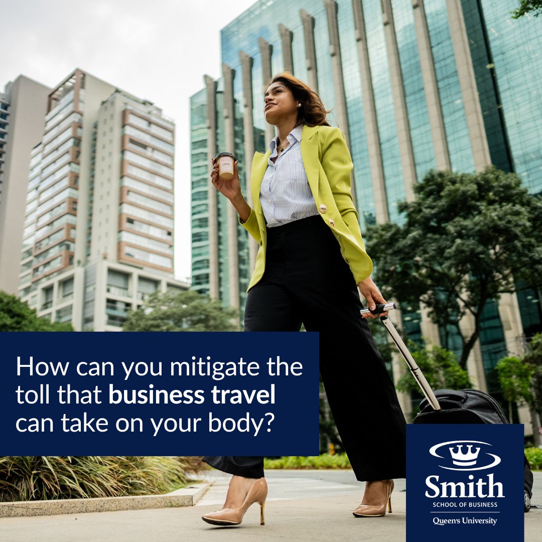 #JetLag can affect physical and cognitive capabilities more than most people think, even for seasoned road warriors. Experts say it’s time to wake up to the risks. smith.queensu.ca/insight/conten…

Whether you regularly #travel or occasionally rally for a red eye, travelling across time