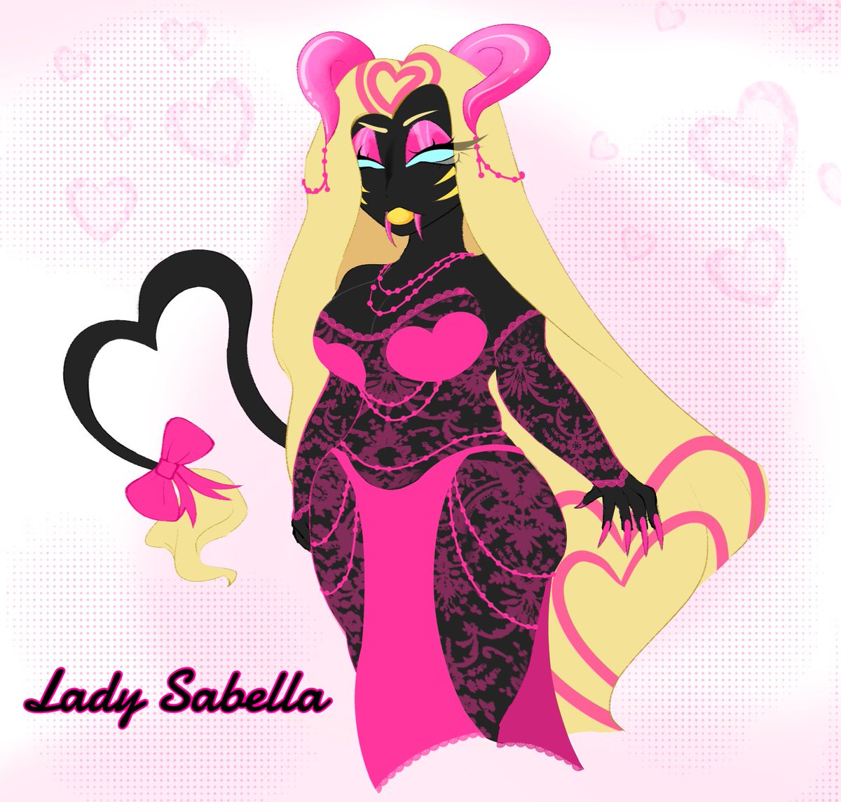 Love demon (if you sexualize my ocs I’ll fart on you I just like having fun with outfits)