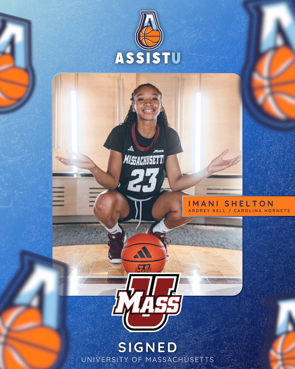 Imani Shelton ✍️ ➡️ UMASS 

Congratulations to <a href="/im_imanis/">Imani Shelton</a> on making it official to play for <a href="/UMassWBB/">UMass Women's Basketball</a> next year!