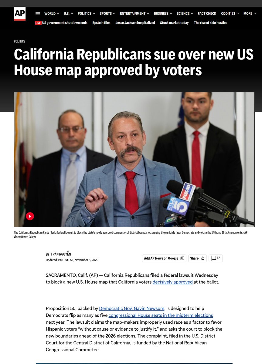 Umbra_Mirrors's tweet image. The complaint was filed by the Dhillon Law Group, a California-based firm founded by Harmeet Dhillon, who is now Assistant Attorney General for Civil Rights at the U.S. Department of Justice.

So a private firm owned by a DOJ employee is suing, and the DOJ joins?
