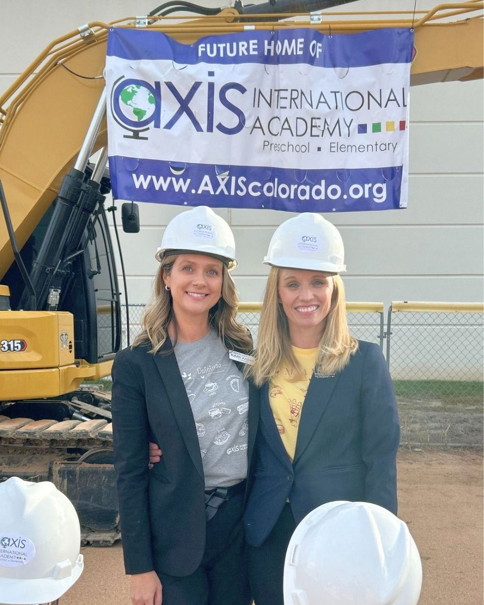 codepted's tweet image. Last week, Axis International Academy, authorized by the Charter School Institute, broke ground on their new building! Thanks to the Building Excellent Schools Today (BEST) Grant, Axis is able to renovate a building into their forever home.