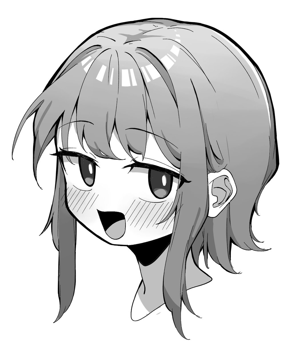 お顔と塗りの練習