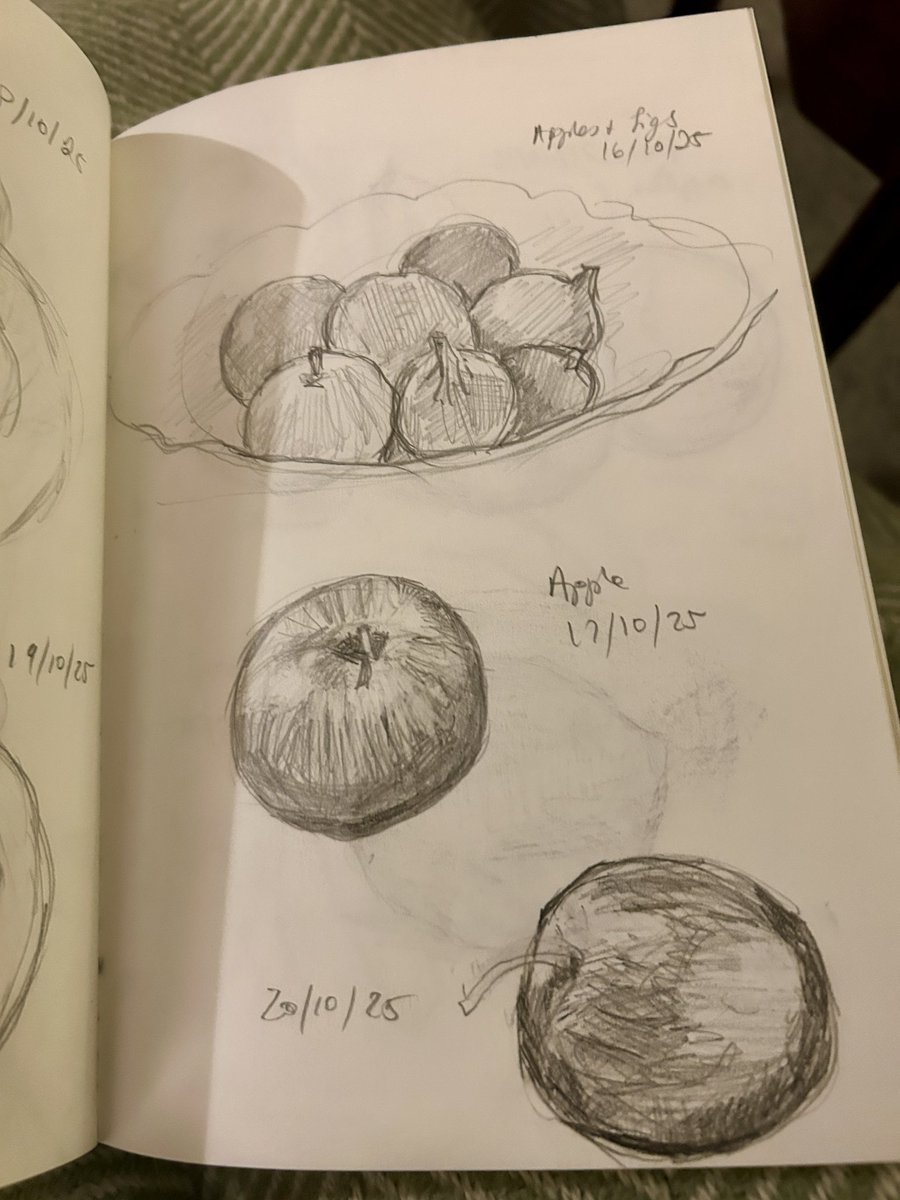 Some fruit from my sketchbook.