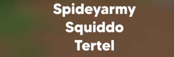 1Person59747's tweet photo. @ItsKyleEff TERTEL SQUIDDO AND SPIDEY!??!??? https://t.co/cucTyFa9yC