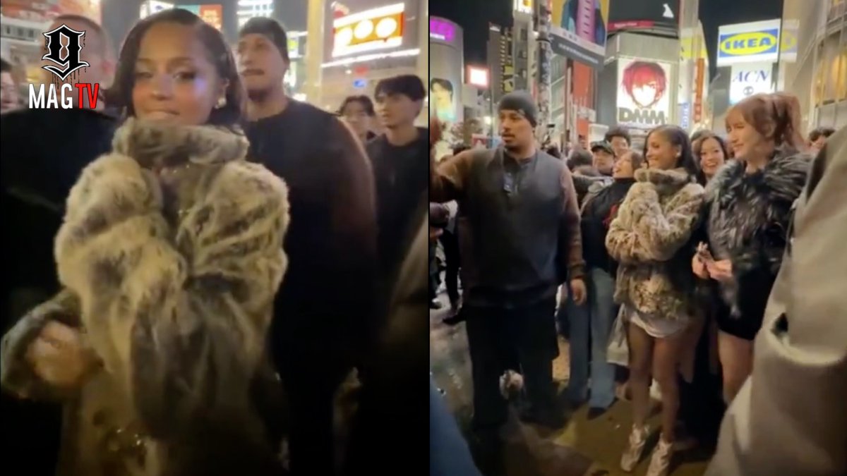 BlackInkChi's tweet image. SEE VIDEO HERE: youtu.be/u1T3uE7ZAIs

Tyla Shuts Down City Street In Tokyo Japan Filming Her Latest Video! 🎥

#tyla #tokyo #bodygo