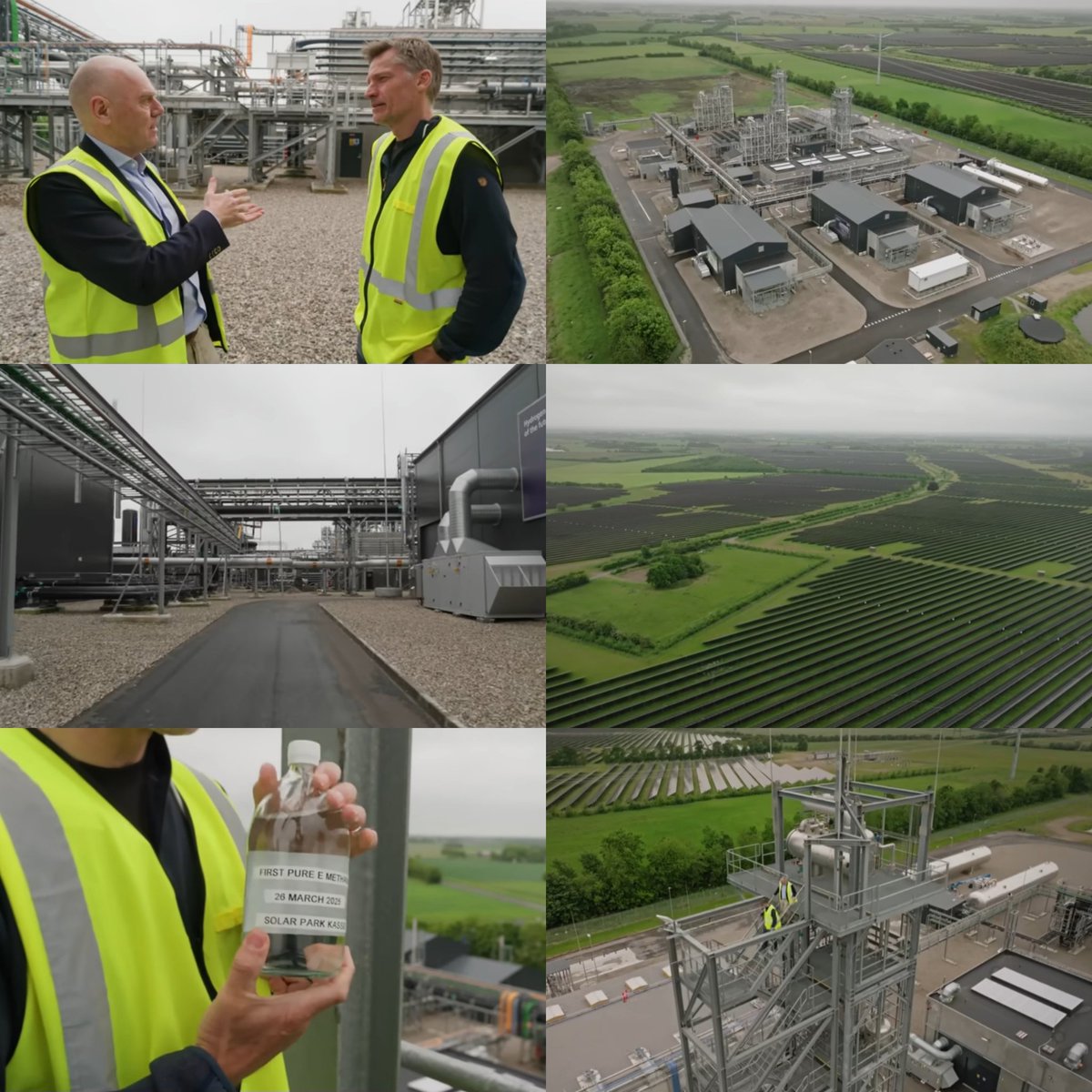 NinaNorlund's tweet image. In Denmark NCW visit Kassø where a company have developed e-methanol to replace fossil fuels &amp;amp; Aarhus where the shipping company Maersk uses that fuel for one of their ships

&quot;We can do this. Technology is not the excuse. It&apos;s entirely doable&quot;

#AnOptimistsGuideToThePlanet 💚