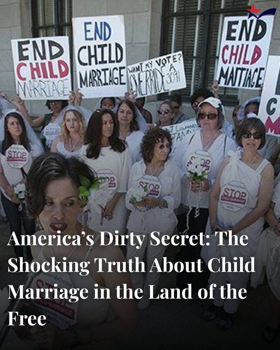 FoxIntNews's tweet photo. 🇺🇸💔 The U.S. calls itself the land of the free — yet over 300,000 children have been married here since 2000. No federal ban. No minimum age in some states. 

Read Full Story Here: https://t.co/5w21ScOyWx

#ChildMarriage #HumanRights https://t.co/fuWbmYTIKa