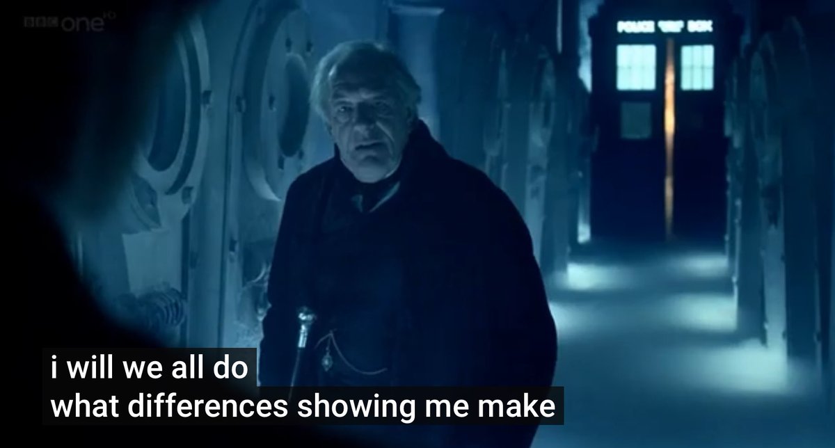 Darren_Mooney's tweet photo. Still marvelling at how Steven Moffat’s “Doctor Who” pulled the single best twist on the Ghost of Christmas Yet to Come in “A Christmas Carol.” https://t.co/PWgpngTD27