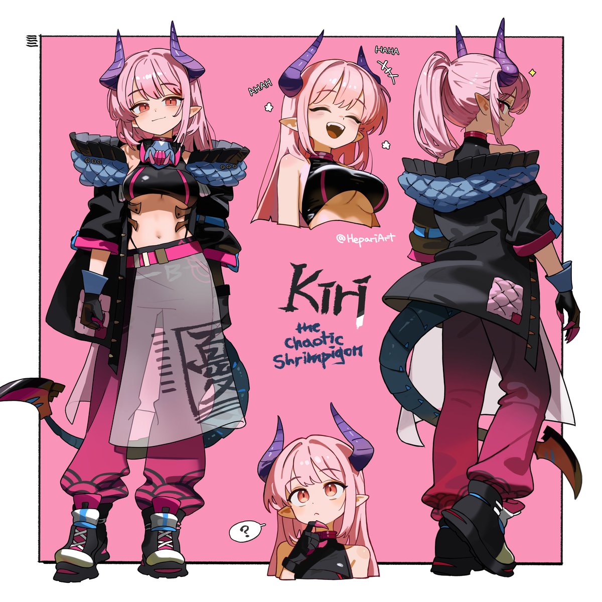 🎨KIRI, the Comfy-Chaotic Shrimpigon vtuber🦐🐉