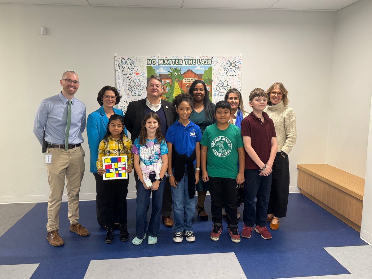 Thank you, <a href="/Lopez4VA/">Alfonso Lopez</a> and <a href="/C_Herring/">Leader Charniele Herring</a>, for visiting our schools and meeting with our students and staff during School Legislators Day. Our students truly appreciated the opportunity to engage in meaningful conversations and share a glimpse into a typical day of learning.