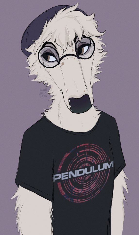 literally me as a nerd dog woof