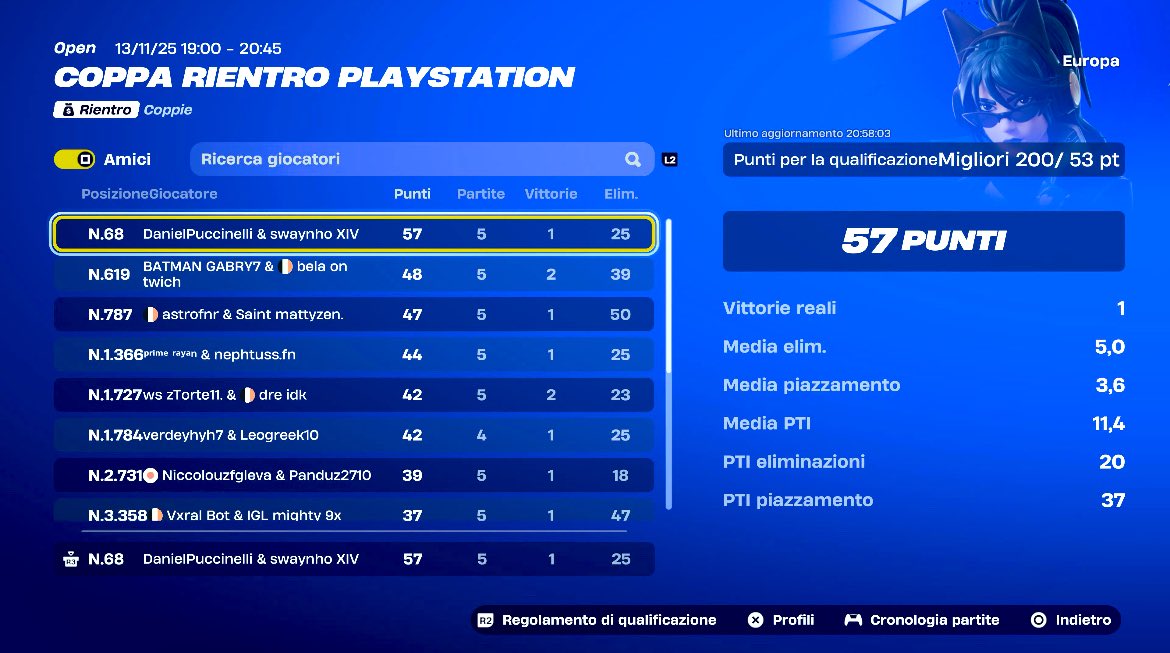 QUAL PS CUP r2 w/<a href="/damonfn_/">Damonfn_</a> 😋