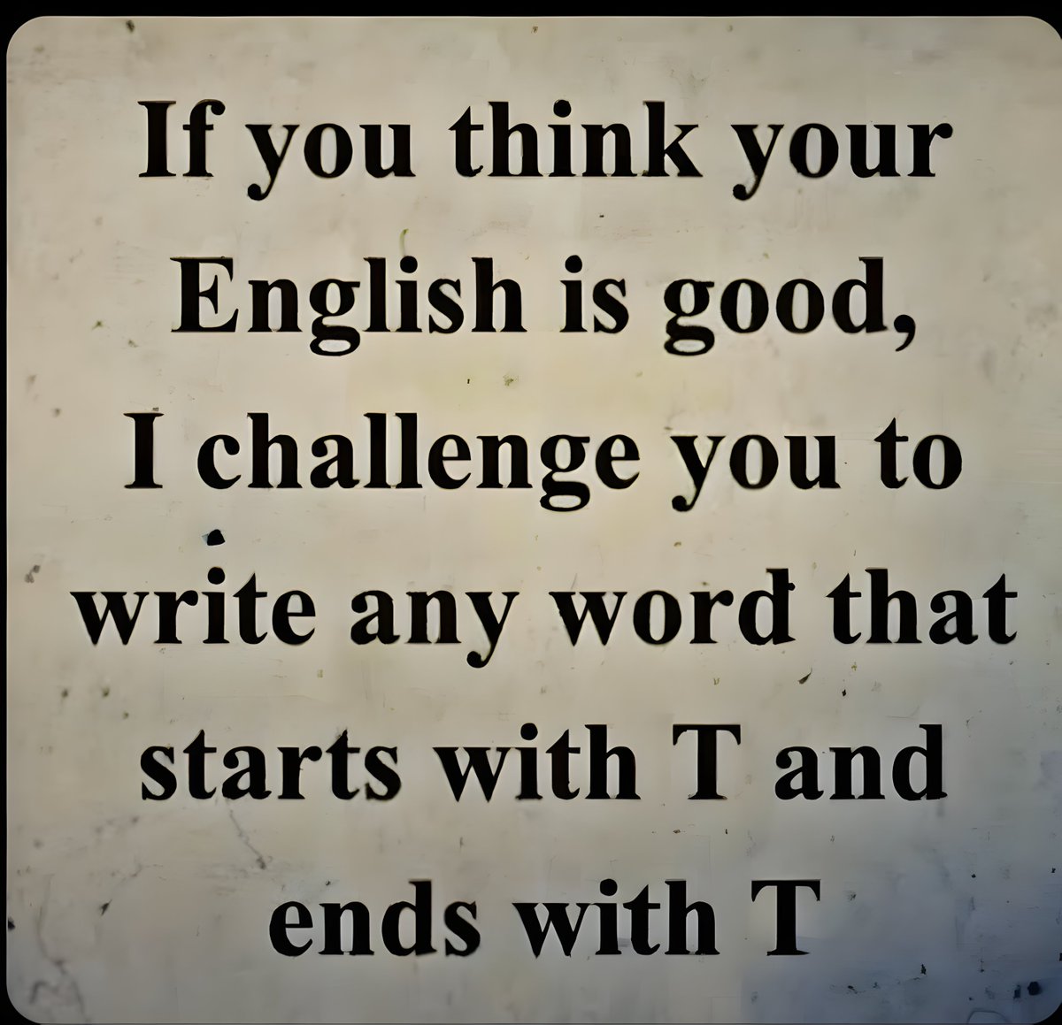 How good is your English ???