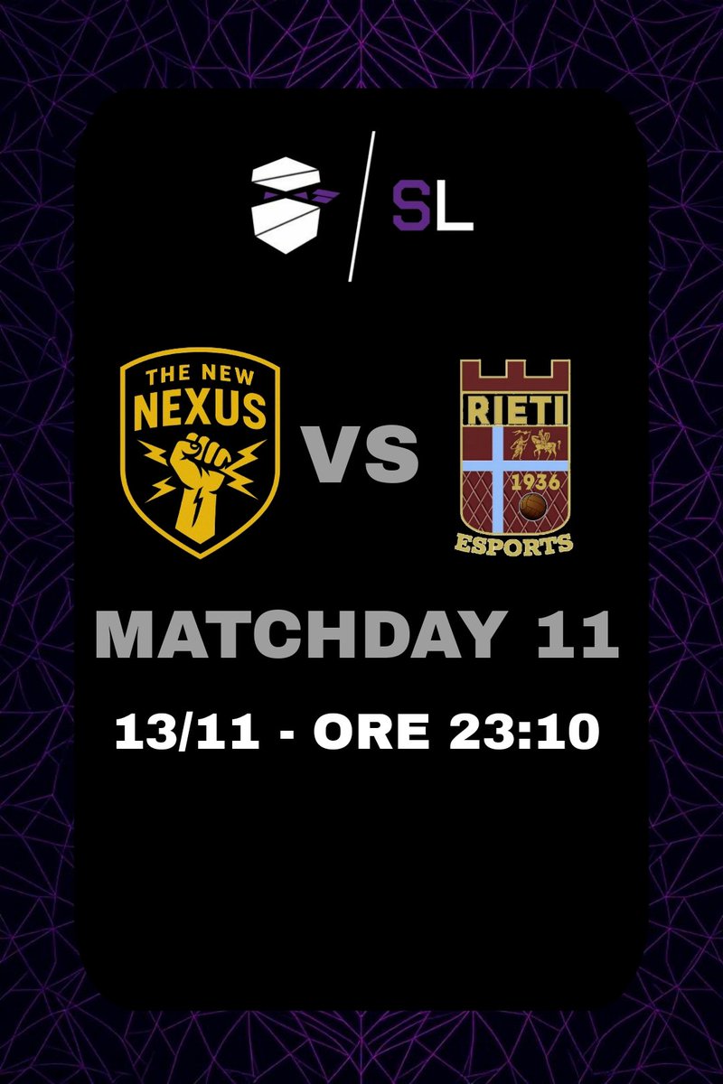 La seconda partita di stasera sarà valida per il campionato di <a href="/ShadowLeagueFC/">Shadow League</a> 

Cerchiamo la vittoria per ottenere punti importanti in classifica.

#WeAreOne #JoinTheNexus